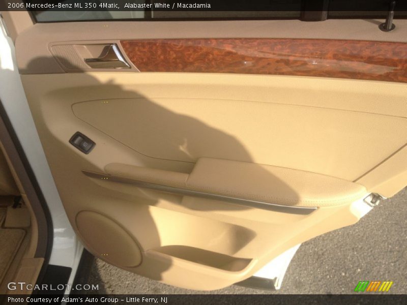 Alabaster White / Macadamia 2006 Mercedes-Benz ML 350 4Matic