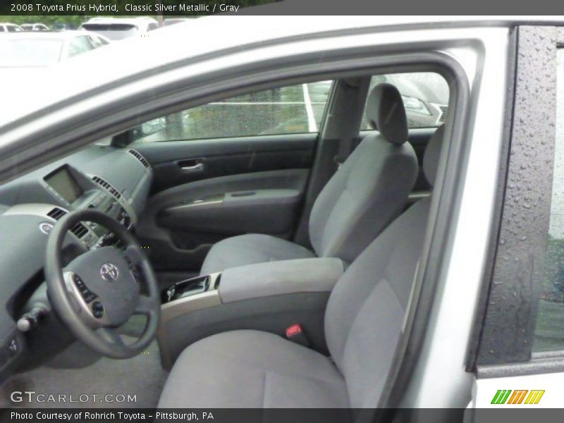 Classic Silver Metallic / Gray 2008 Toyota Prius Hybrid