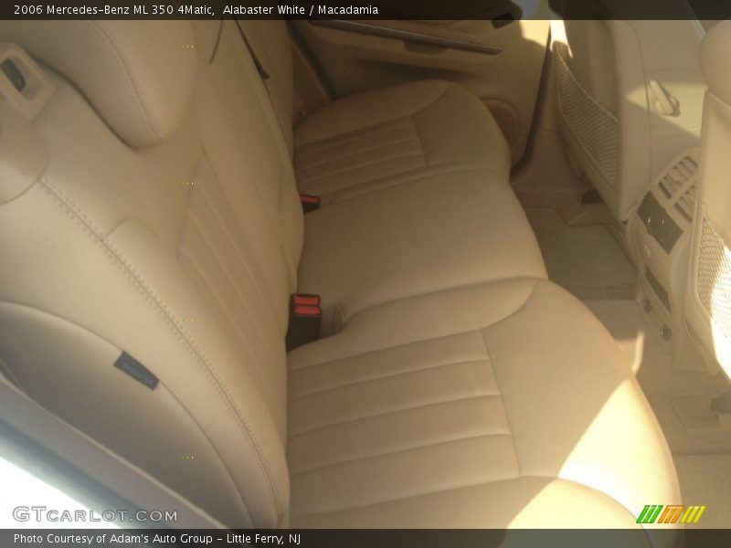 Alabaster White / Macadamia 2006 Mercedes-Benz ML 350 4Matic