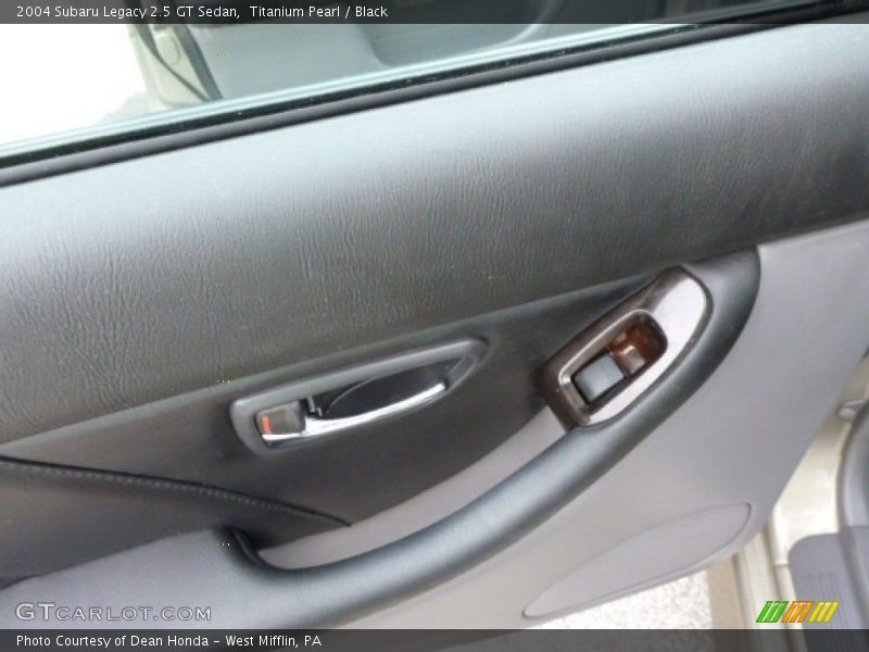 Titanium Pearl / Black 2004 Subaru Legacy 2.5 GT Sedan