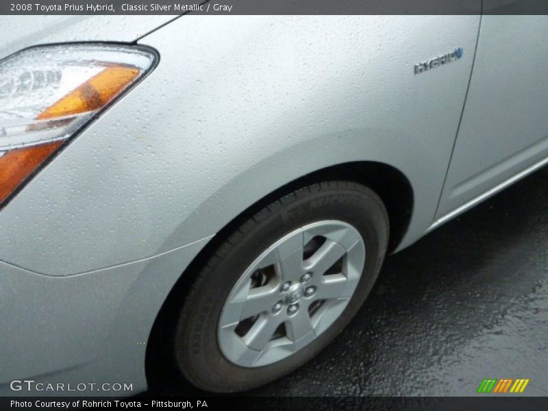 Classic Silver Metallic / Gray 2008 Toyota Prius Hybrid