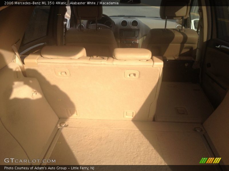 Alabaster White / Macadamia 2006 Mercedes-Benz ML 350 4Matic