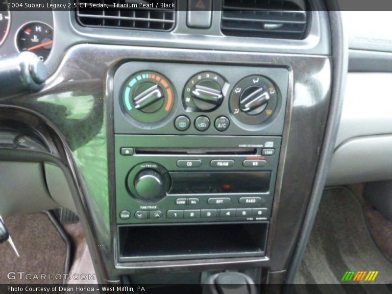 Titanium Pearl / Black 2004 Subaru Legacy 2.5 GT Sedan