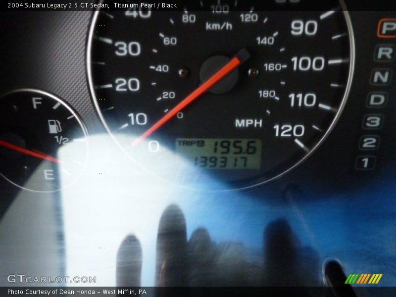 Titanium Pearl / Black 2004 Subaru Legacy 2.5 GT Sedan