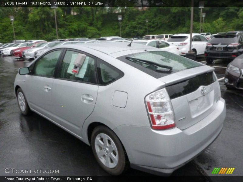 Classic Silver Metallic / Gray 2008 Toyota Prius Hybrid