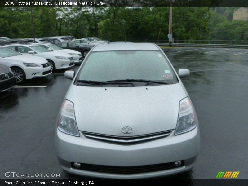 Classic Silver Metallic / Gray 2008 Toyota Prius Hybrid