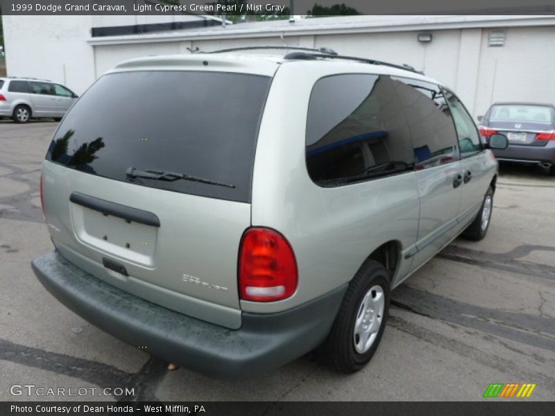 Light Cypress Green Pearl / Mist Gray 1999 Dodge Grand Caravan