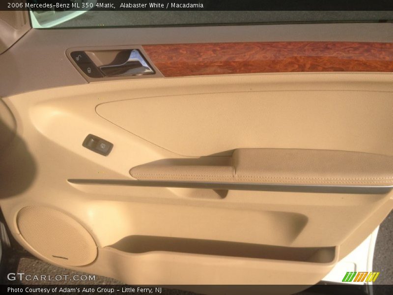 Alabaster White / Macadamia 2006 Mercedes-Benz ML 350 4Matic