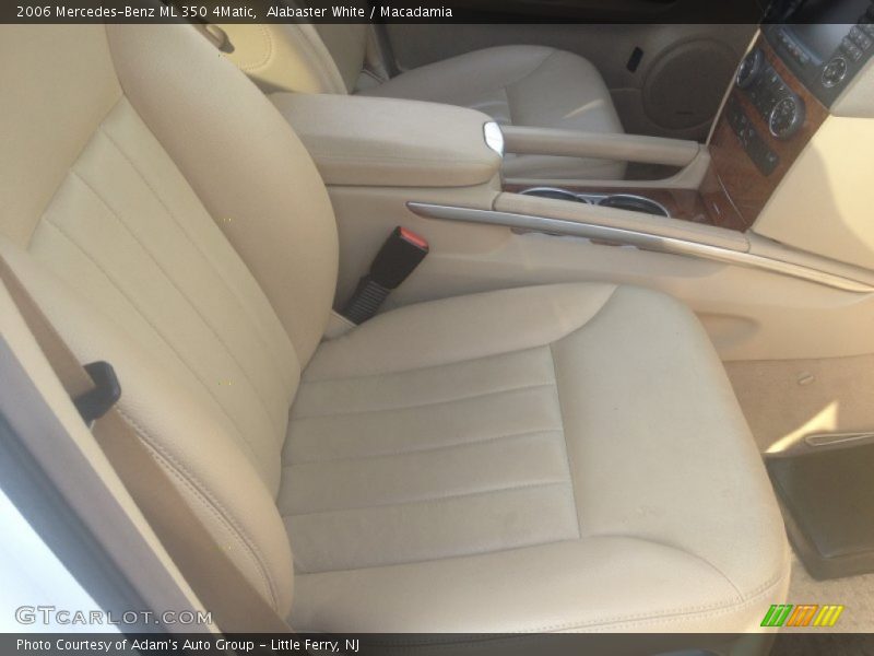 Alabaster White / Macadamia 2006 Mercedes-Benz ML 350 4Matic