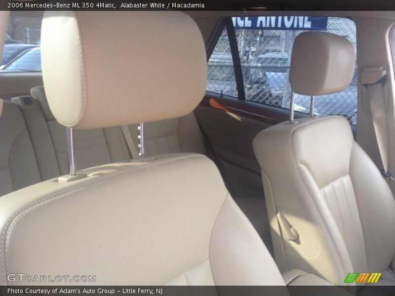 Alabaster White / Macadamia 2006 Mercedes-Benz ML 350 4Matic