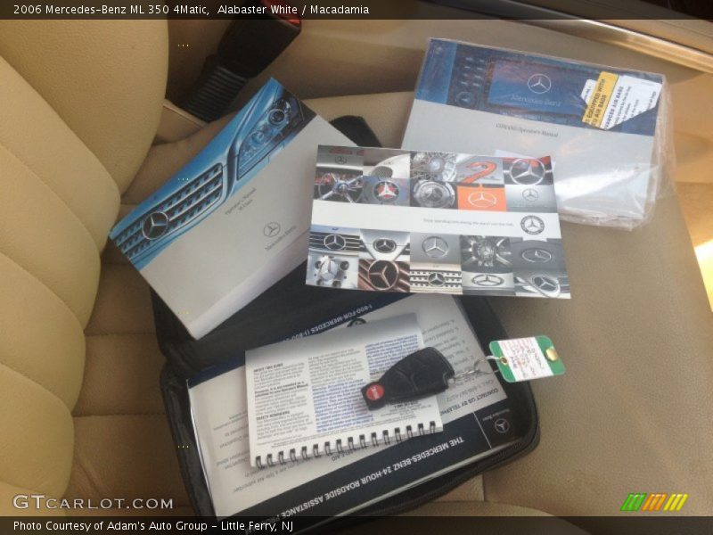 Alabaster White / Macadamia 2006 Mercedes-Benz ML 350 4Matic
