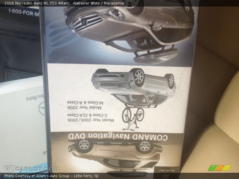 Alabaster White / Macadamia 2006 Mercedes-Benz ML 350 4Matic