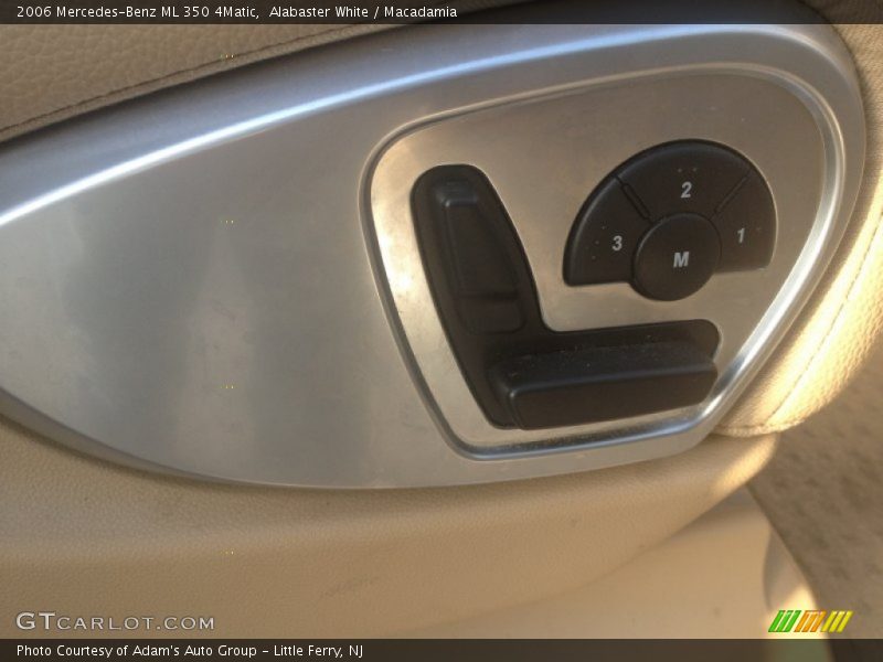 Alabaster White / Macadamia 2006 Mercedes-Benz ML 350 4Matic