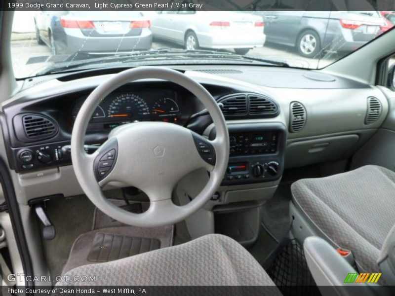 Mist Gray Interior - 1999 Grand Caravan  