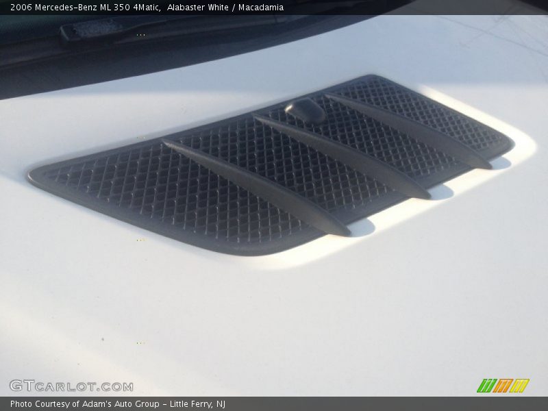 Alabaster White / Macadamia 2006 Mercedes-Benz ML 350 4Matic