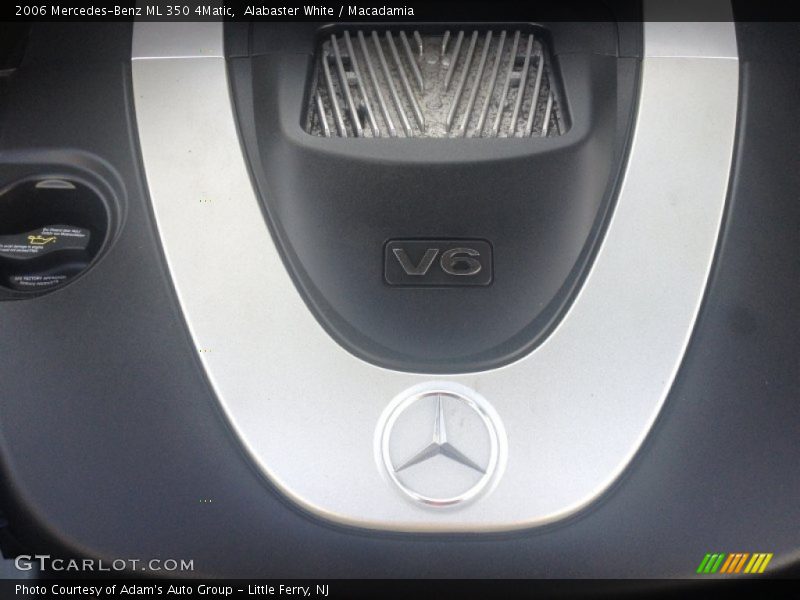 Alabaster White / Macadamia 2006 Mercedes-Benz ML 350 4Matic