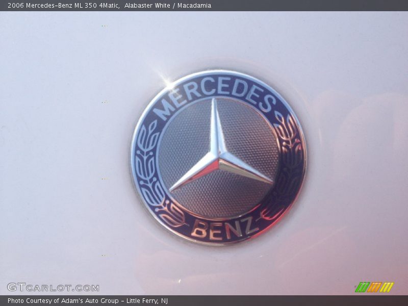 Alabaster White / Macadamia 2006 Mercedes-Benz ML 350 4Matic