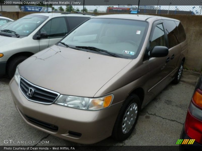 Sandstone Metallic / Ivory 2003 Honda Odyssey LX