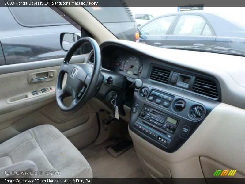 Sandstone Metallic / Ivory 2003 Honda Odyssey LX