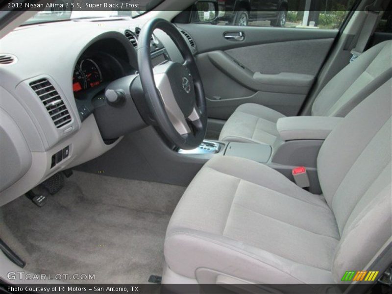 Super Black / Frost 2012 Nissan Altima 2.5 S