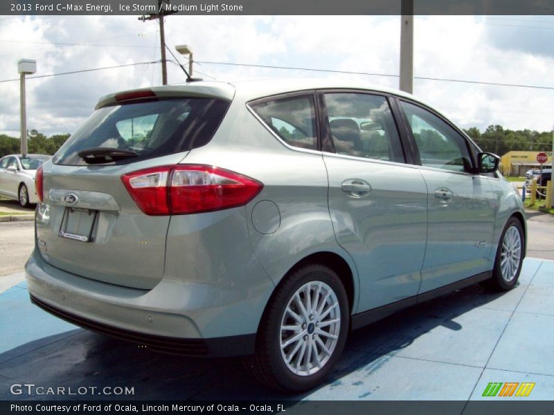 Ice Storm / Medium Light Stone 2013 Ford C-Max Energi