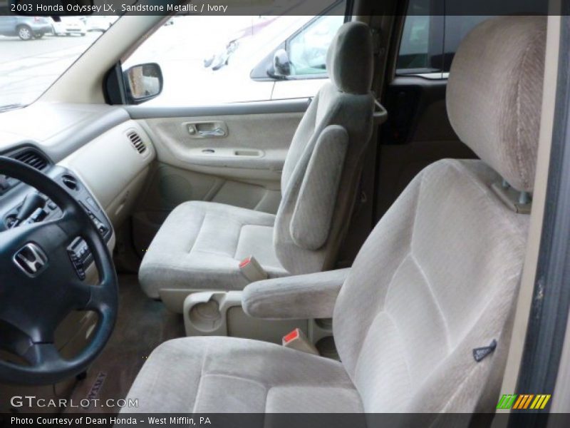 Sandstone Metallic / Ivory 2003 Honda Odyssey LX