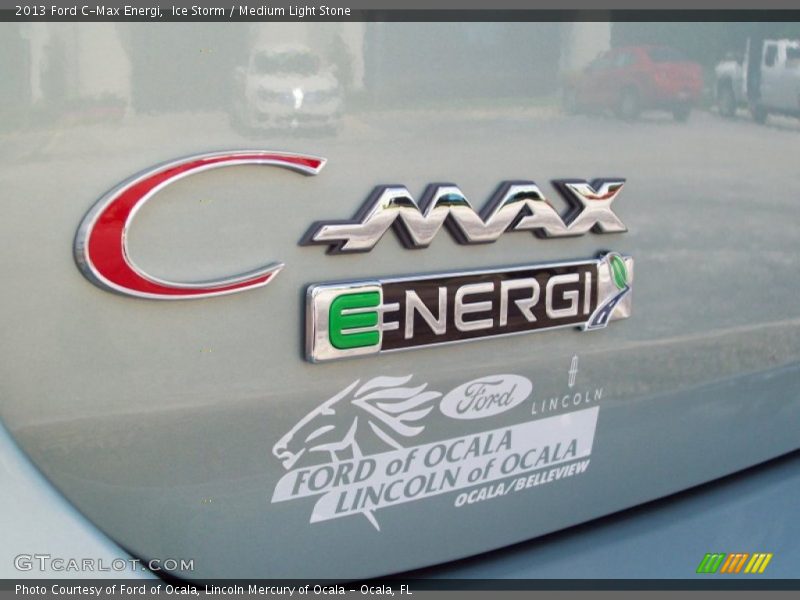Ice Storm / Medium Light Stone 2013 Ford C-Max Energi