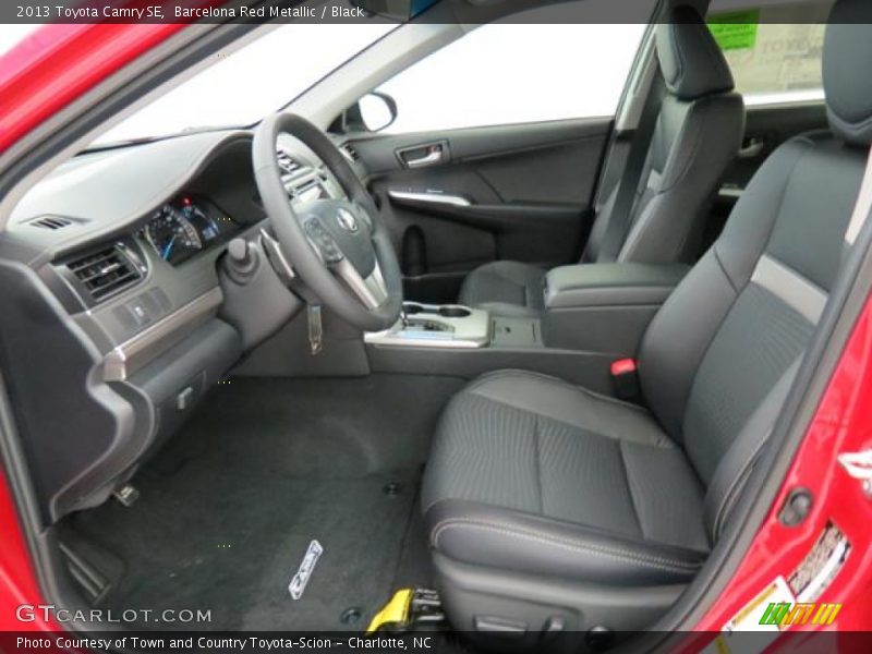  2013 Camry SE Black Interior