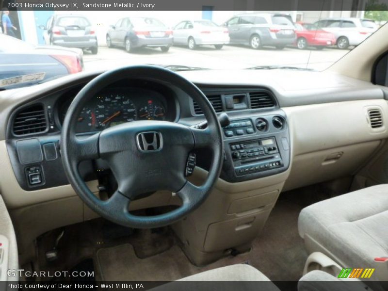 Sandstone Metallic / Ivory 2003 Honda Odyssey LX