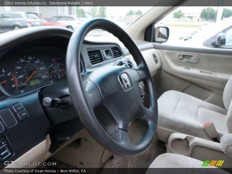 Sandstone Metallic / Ivory 2003 Honda Odyssey LX