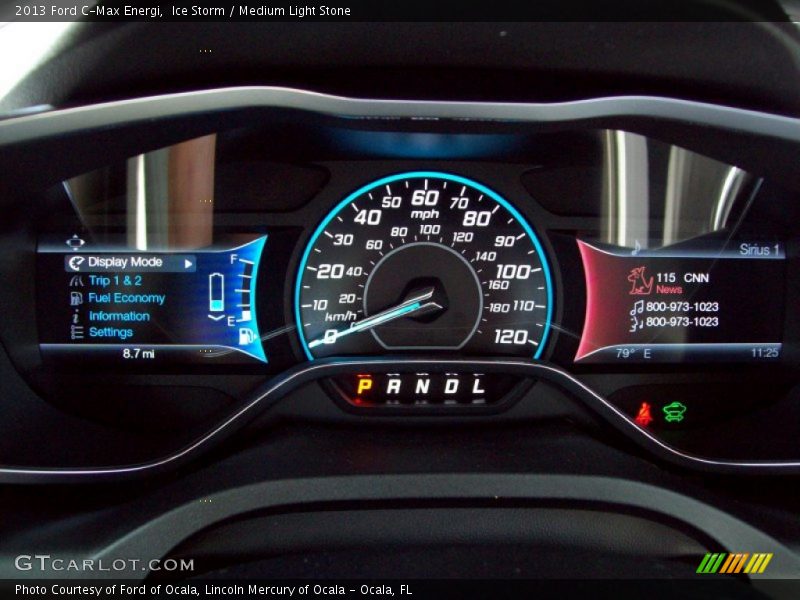  2013 C-Max Energi Energi Gauges