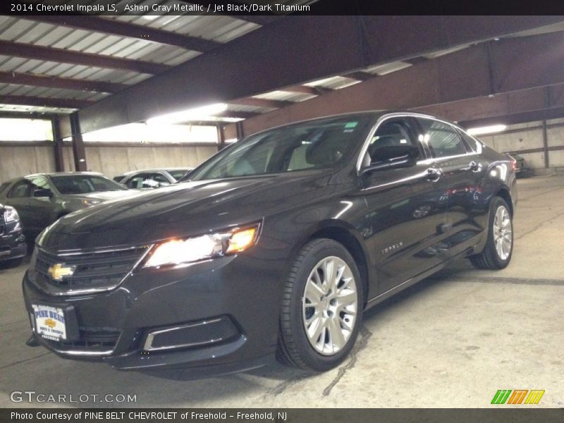 Ashen Gray Metallic / Jet Black/Dark Titanium 2014 Chevrolet Impala LS