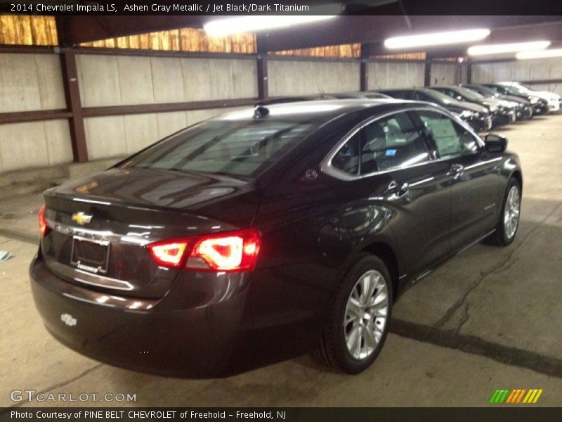 Ashen Gray Metallic / Jet Black/Dark Titanium 2014 Chevrolet Impala LS