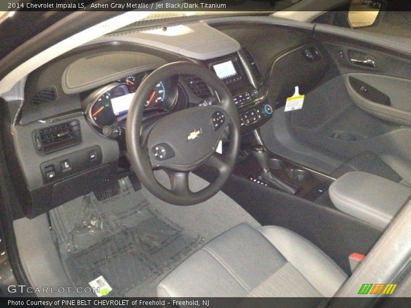 Ashen Gray Metallic / Jet Black/Dark Titanium 2014 Chevrolet Impala LS