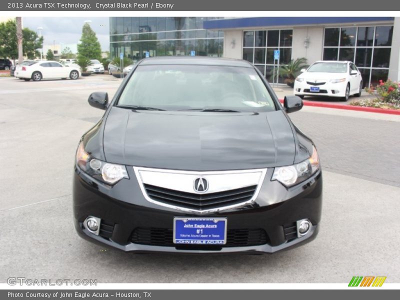 Crystal Black Pearl / Ebony 2013 Acura TSX Technology
