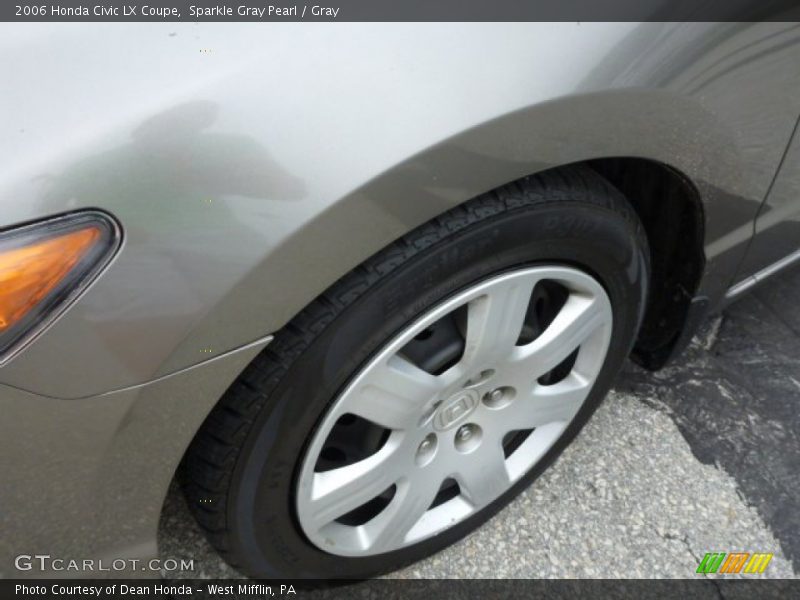 Sparkle Gray Pearl / Gray 2006 Honda Civic LX Coupe