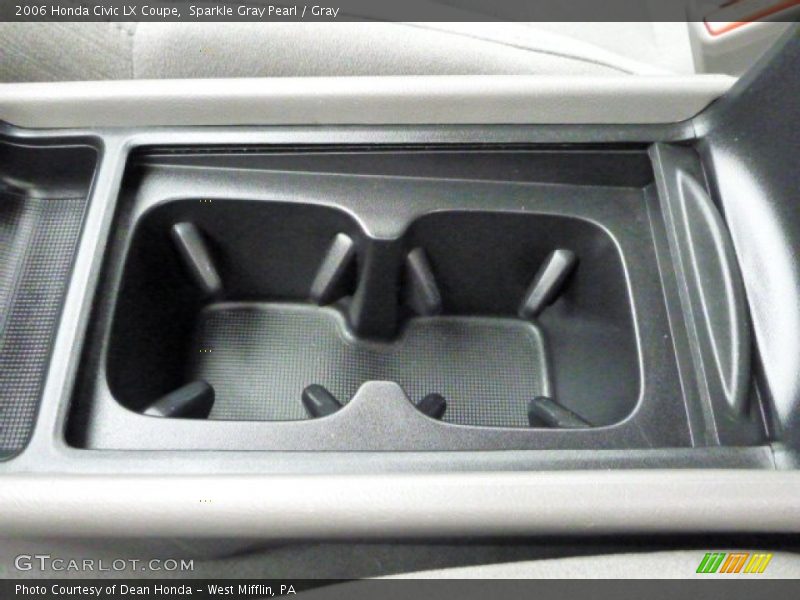 Sparkle Gray Pearl / Gray 2006 Honda Civic LX Coupe
