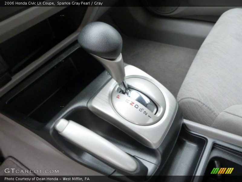 Sparkle Gray Pearl / Gray 2006 Honda Civic LX Coupe