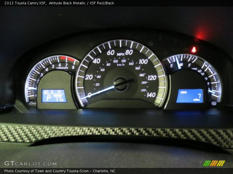  2013 Camry XSP XSP Gauges