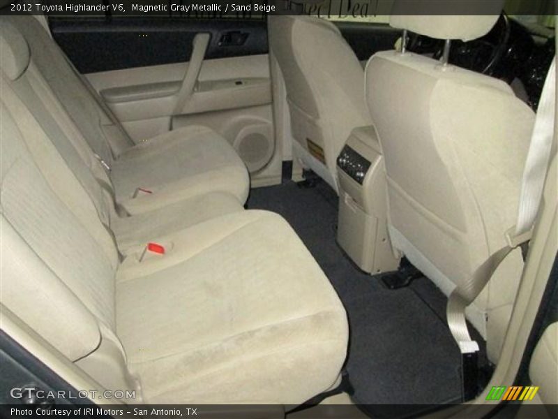 Magnetic Gray Metallic / Sand Beige 2012 Toyota Highlander V6
