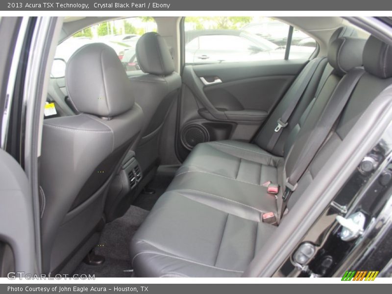 Crystal Black Pearl / Ebony 2013 Acura TSX Technology