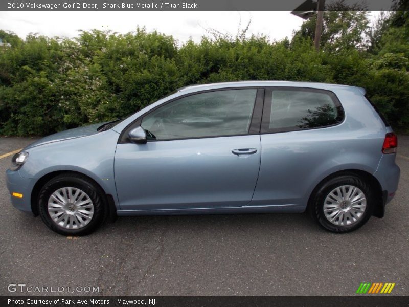  2010 Golf 2 Door Shark Blue Metallic