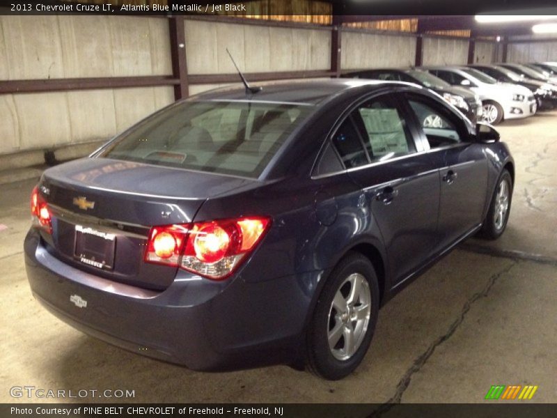Atlantis Blue Metallic / Jet Black 2013 Chevrolet Cruze LT