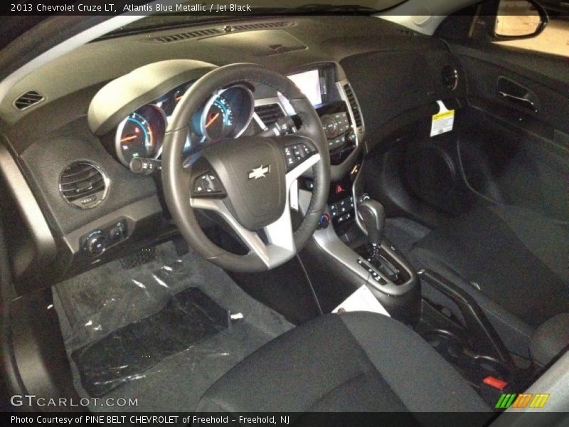 Atlantis Blue Metallic / Jet Black 2013 Chevrolet Cruze LT