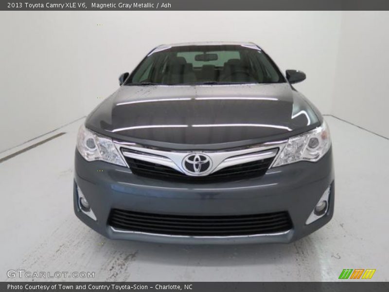 Magnetic Gray Metallic / Ash 2013 Toyota Camry XLE V6