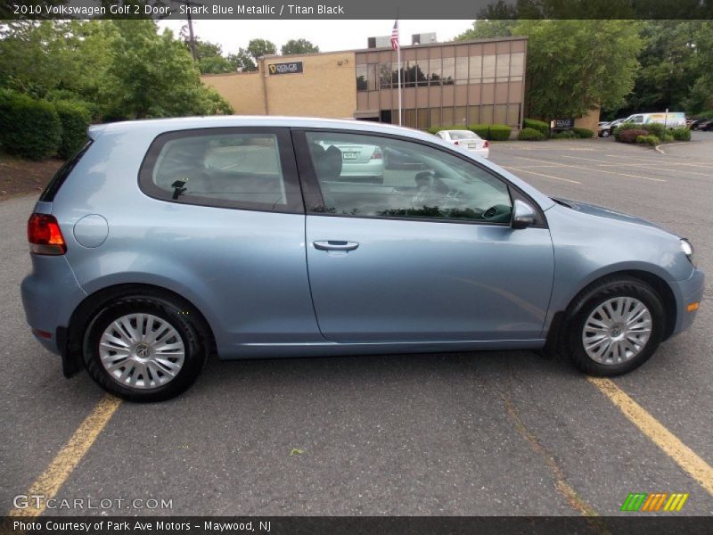 Shark Blue Metallic / Titan Black 2010 Volkswagen Golf 2 Door