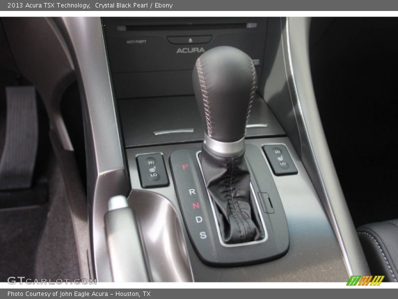 Crystal Black Pearl / Ebony 2013 Acura TSX Technology