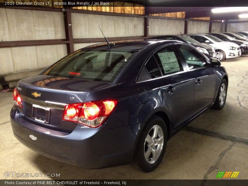 Atlantis Blue Metallic / Jet Black 2013 Chevrolet Cruze LT
