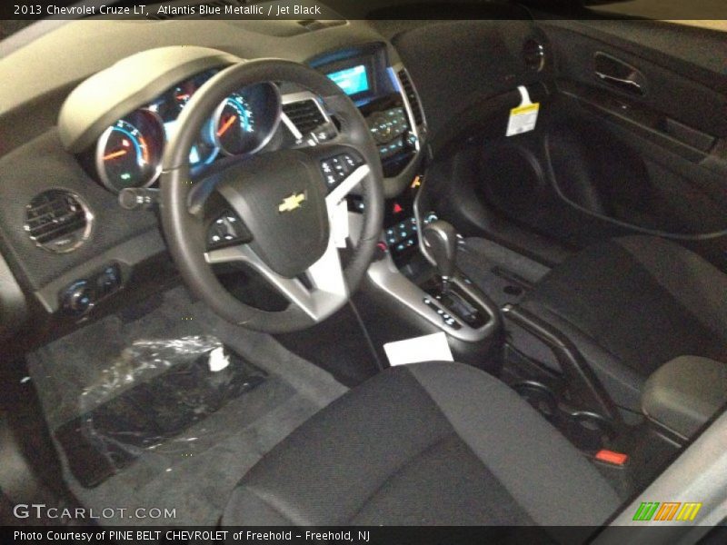 Atlantis Blue Metallic / Jet Black 2013 Chevrolet Cruze LT