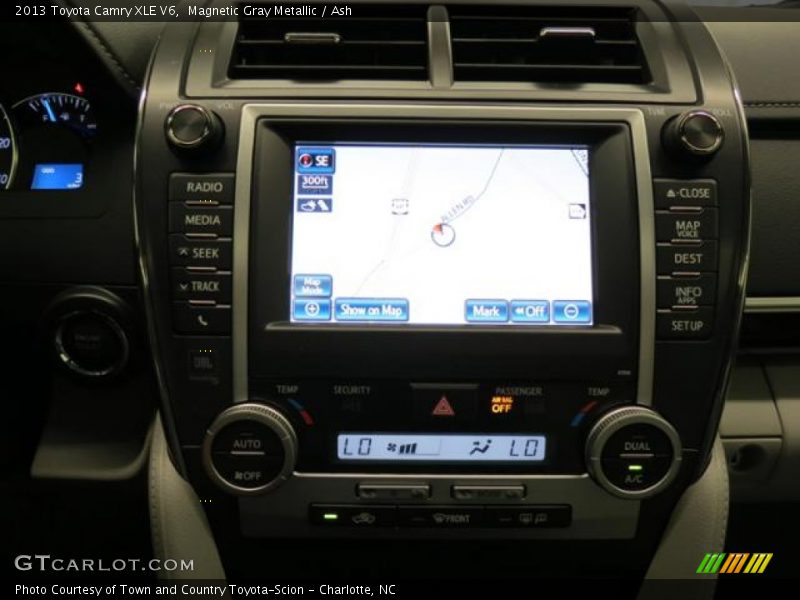 Magnetic Gray Metallic / Ash 2013 Toyota Camry XLE V6